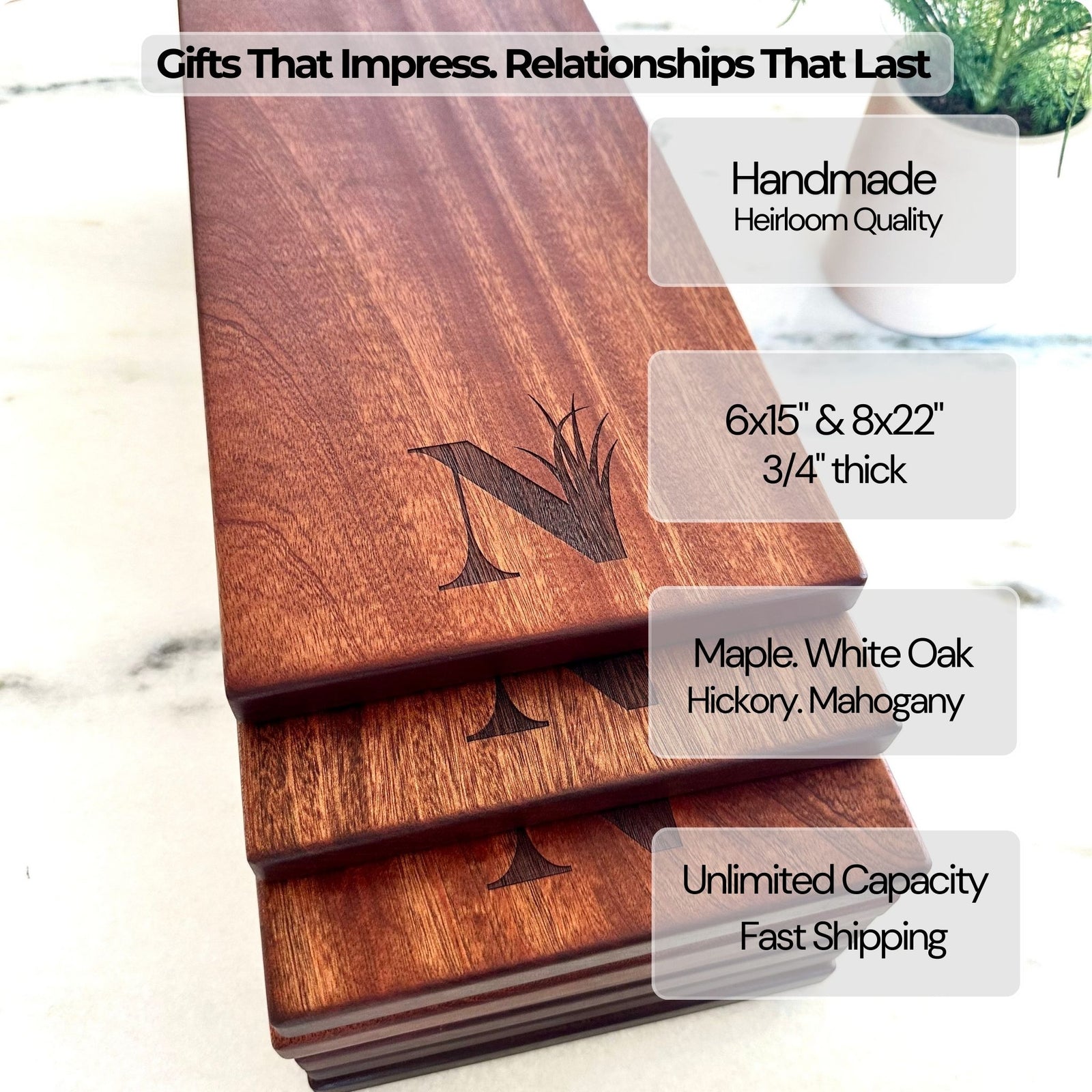 Logo Branded Cheese Board