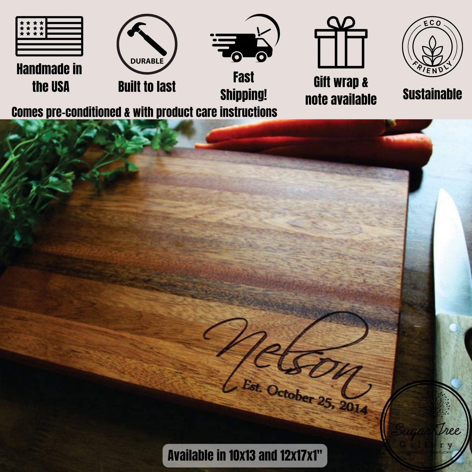 Engraved Cutting Board | Compton Design