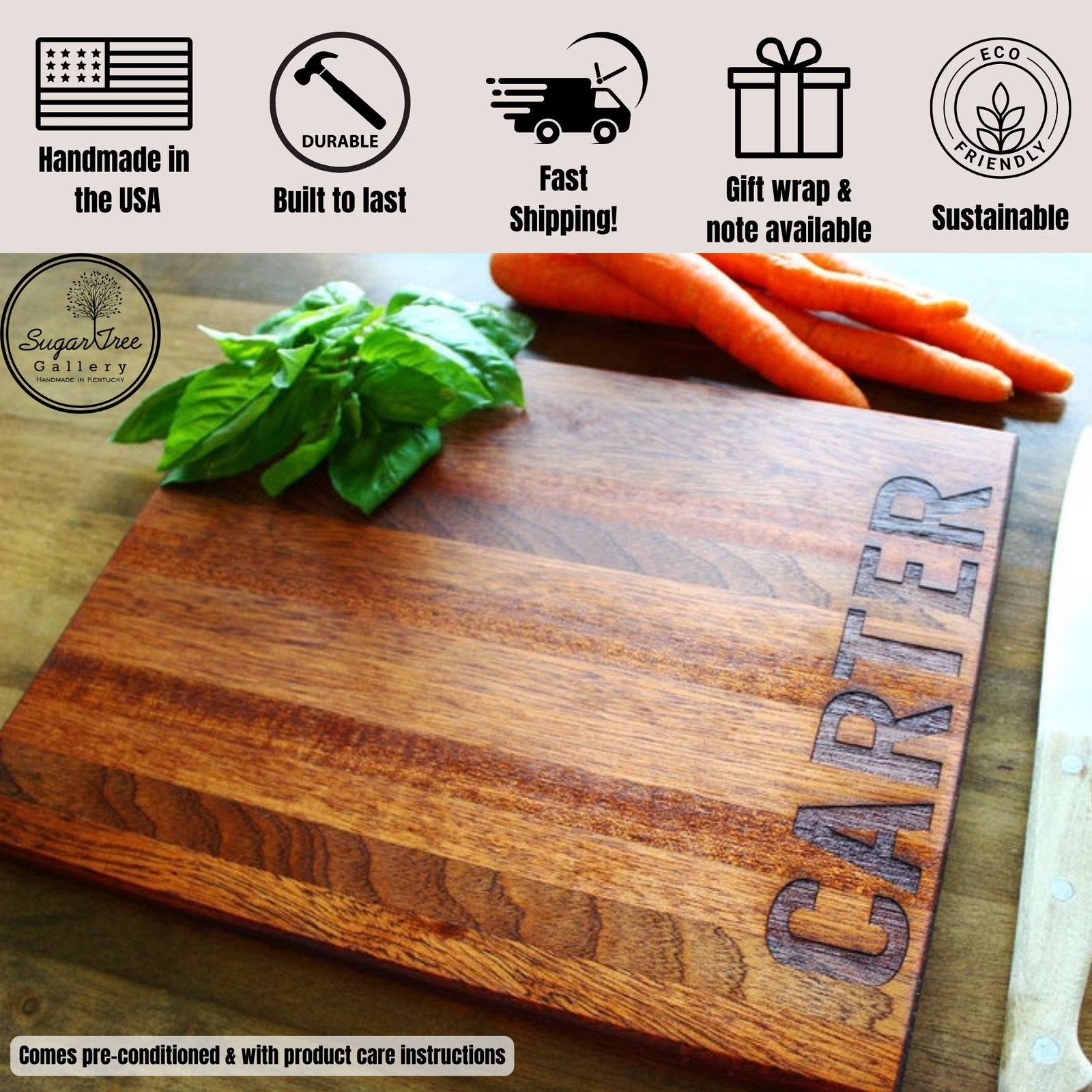 Personalized Butcher Board | CARTER Design