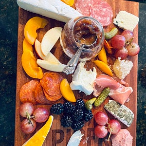 Personalized charcuterie board | Sugar Tree Gallery | Heirloom Quality Kitchen & Home SugarTreeGallery