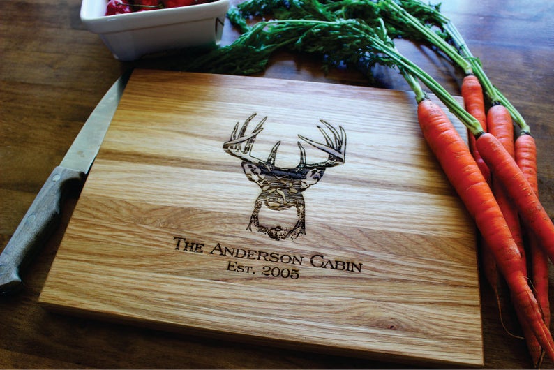 Personalized Cutting Board Custom Engraved For Fathers Day