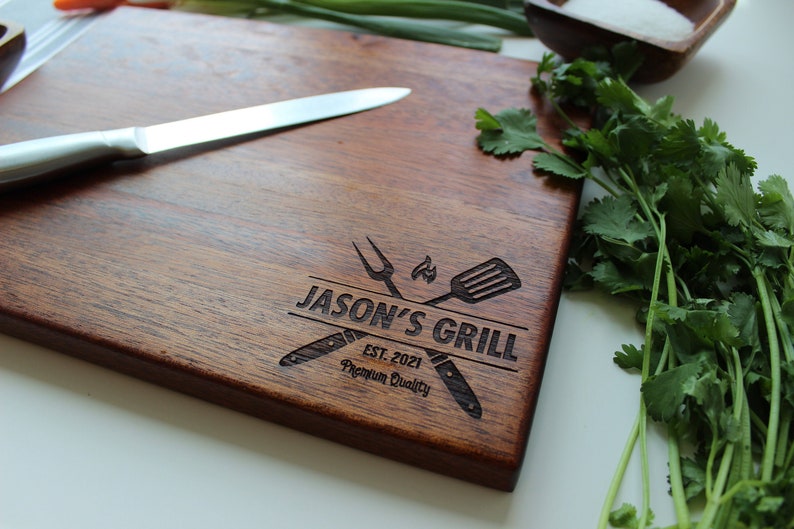 Fathers Day Cutting Board | Custom Cutting Board | Sugar Tree Gallery