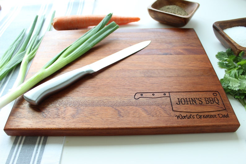 Personalized Cutting Board Custom Engraved For Fathers Day