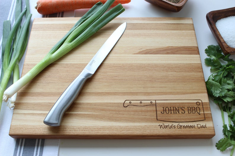 Personalized Cutting Board Custom Engraved For Fathers Day