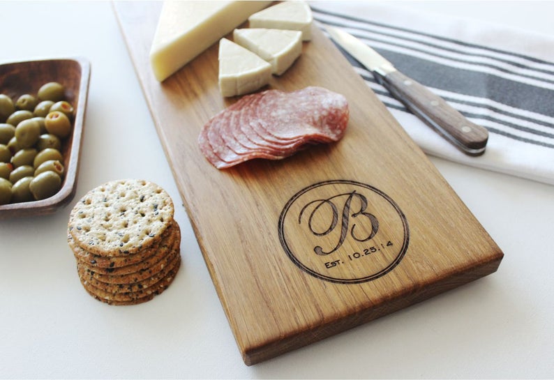 Cheese Charcuterie Board | Personalized Engraved Cheese Board