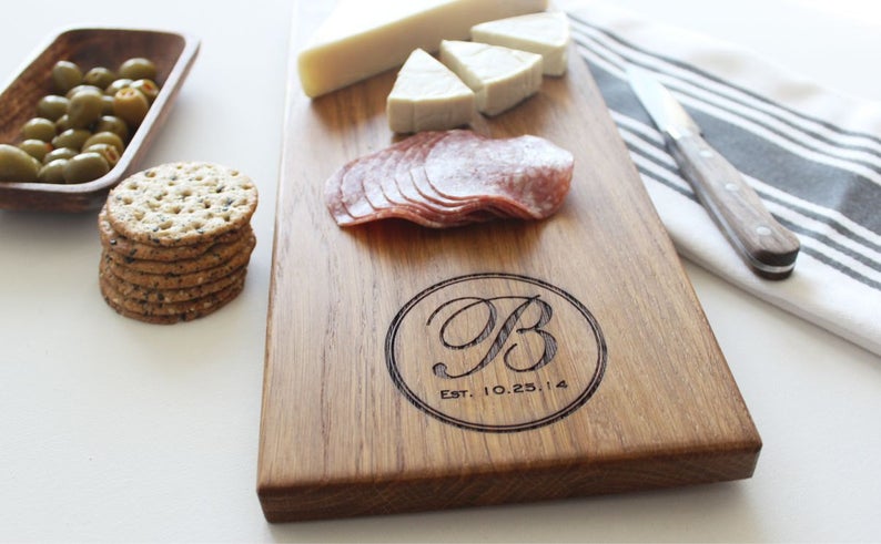 Cheese Charcuterie Board | Personalized Engraved Cheese Board