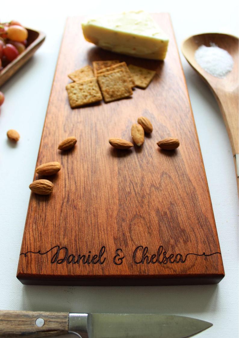 Personalized Cheese Charcuterie Board | SugarTreeGallery