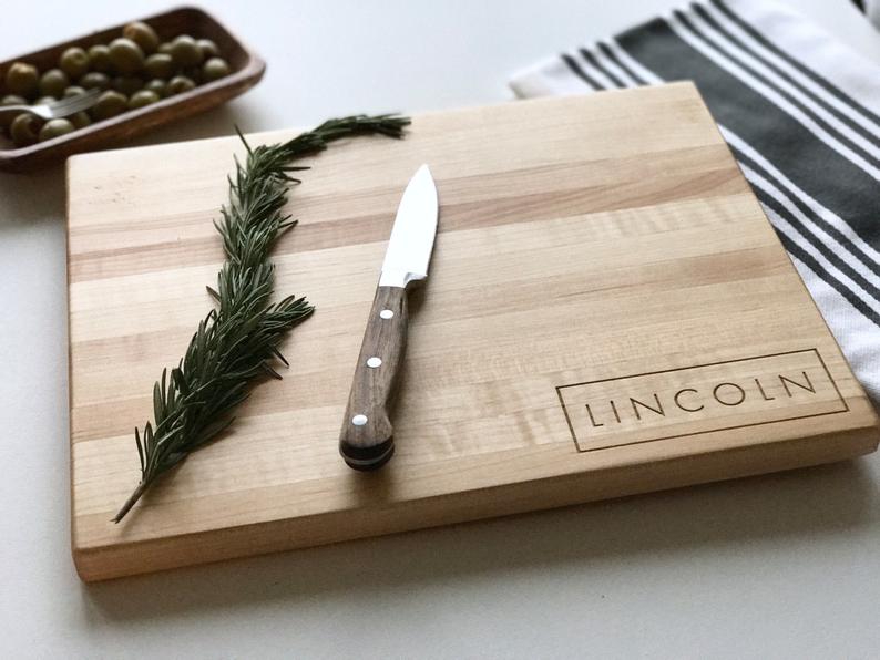 custom cutting board