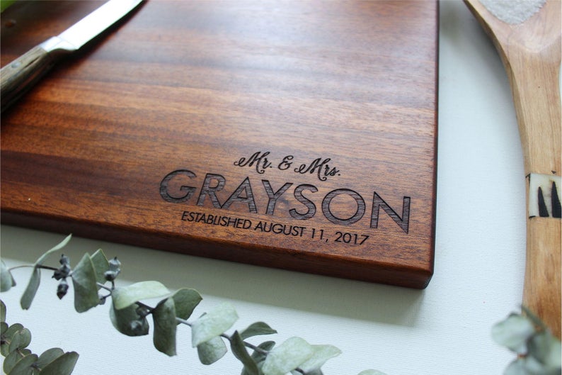 Personalized Cutting Board Custom Engraved To Order Sugar Tree Gallery