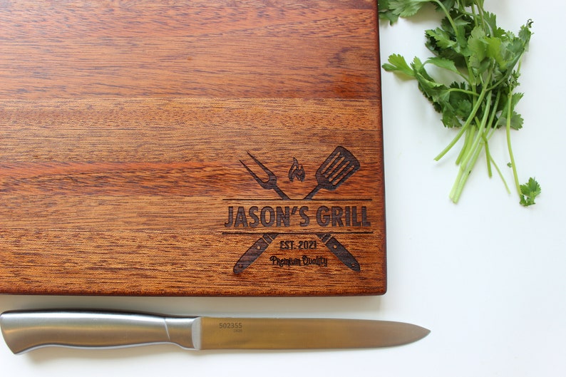 Fathers Day Cutting Board | Custom Cutting Board | Sugar Tree Gallery