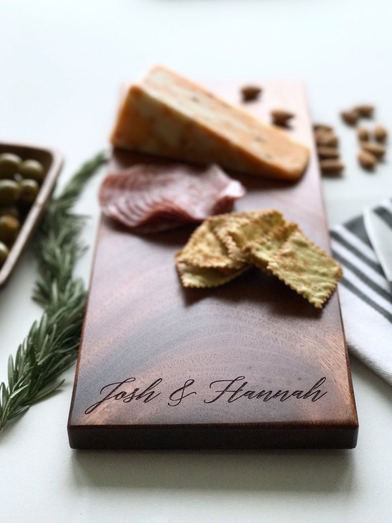 Personalized Cheese Charcuterie Board | Sugar Tree Gallery