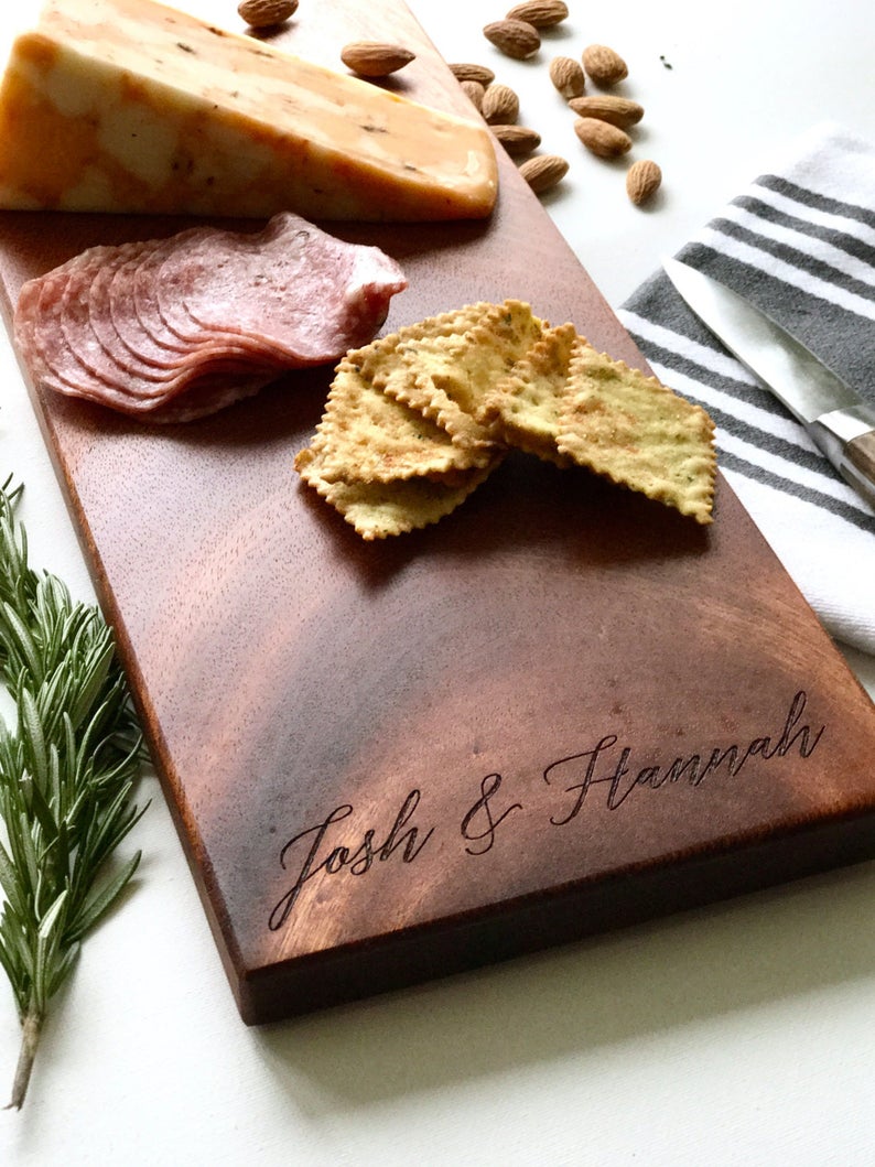 Personalized Cheese Charcuterie Board | Sugar Tree Gallery