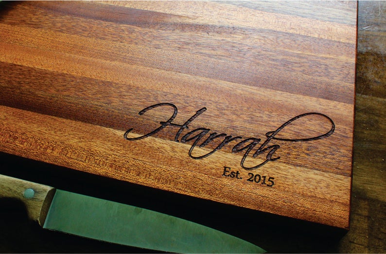 Personalized Cutting Board | Custom Cutting Board | Sugar Tree Gallery