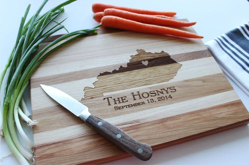 Custom Engraved Cutting Board | Sugar Tree Gallery