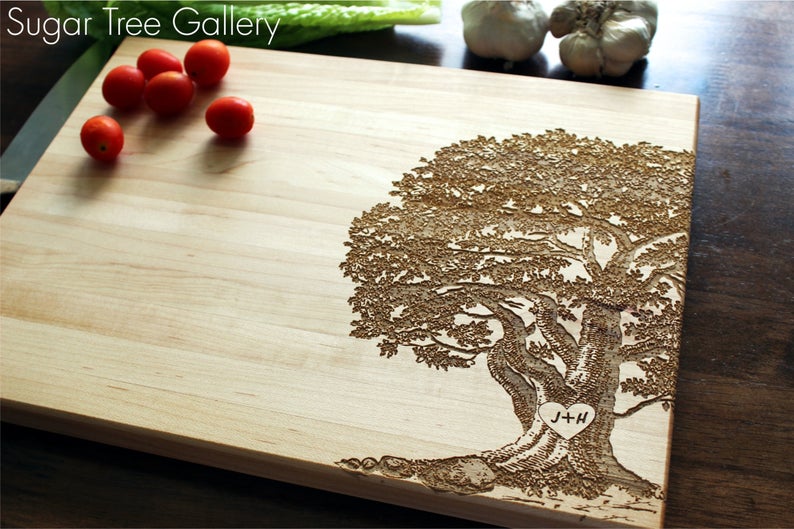 Custom Engraved Cutting Board | Buy Cutting Board | Sugar Tree Gallery