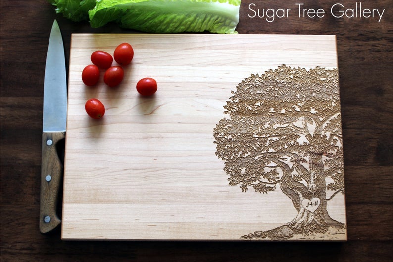 Custom Engraved Cutting Board | Buy Cutting Board | Sugar Tree Gallery