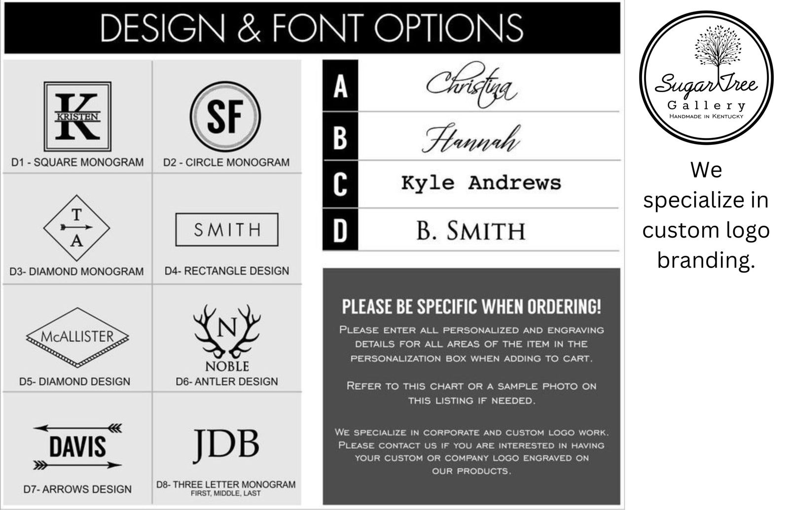 Personalized phone stand and charging station. Custom engraved to order with monogram