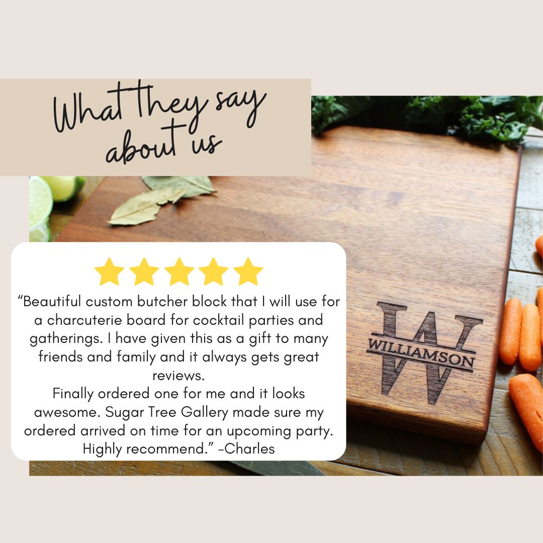 Custom Personalized Cutting Board | StateLove Design