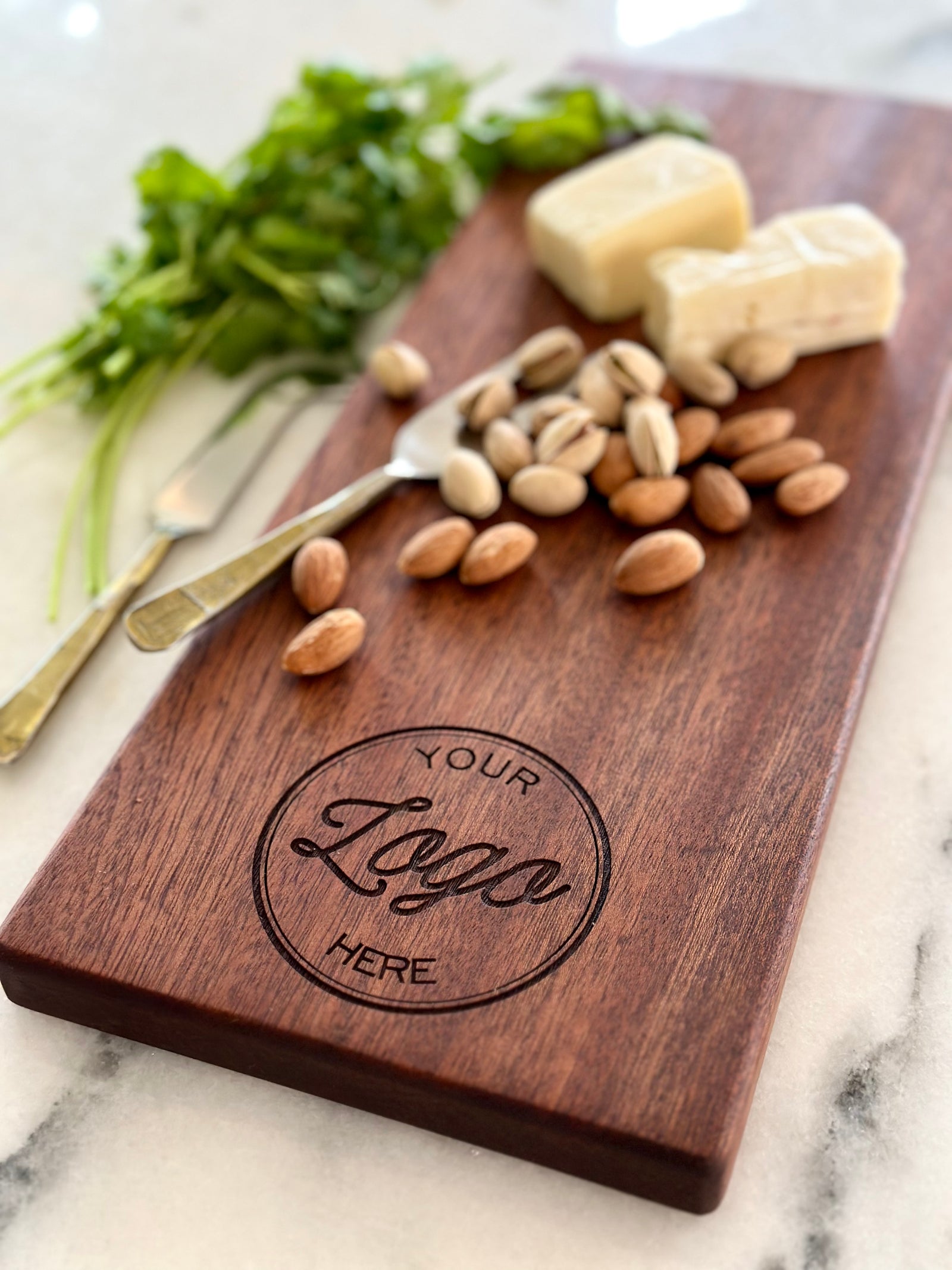 Logo Branded Cheese Board