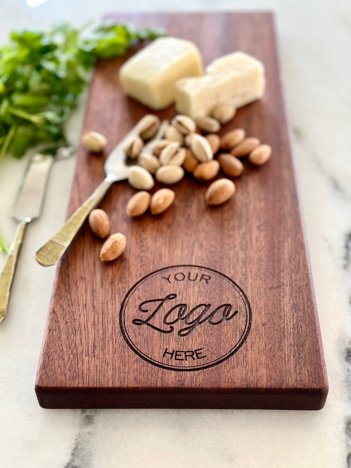 Logo Branded Cheese Board