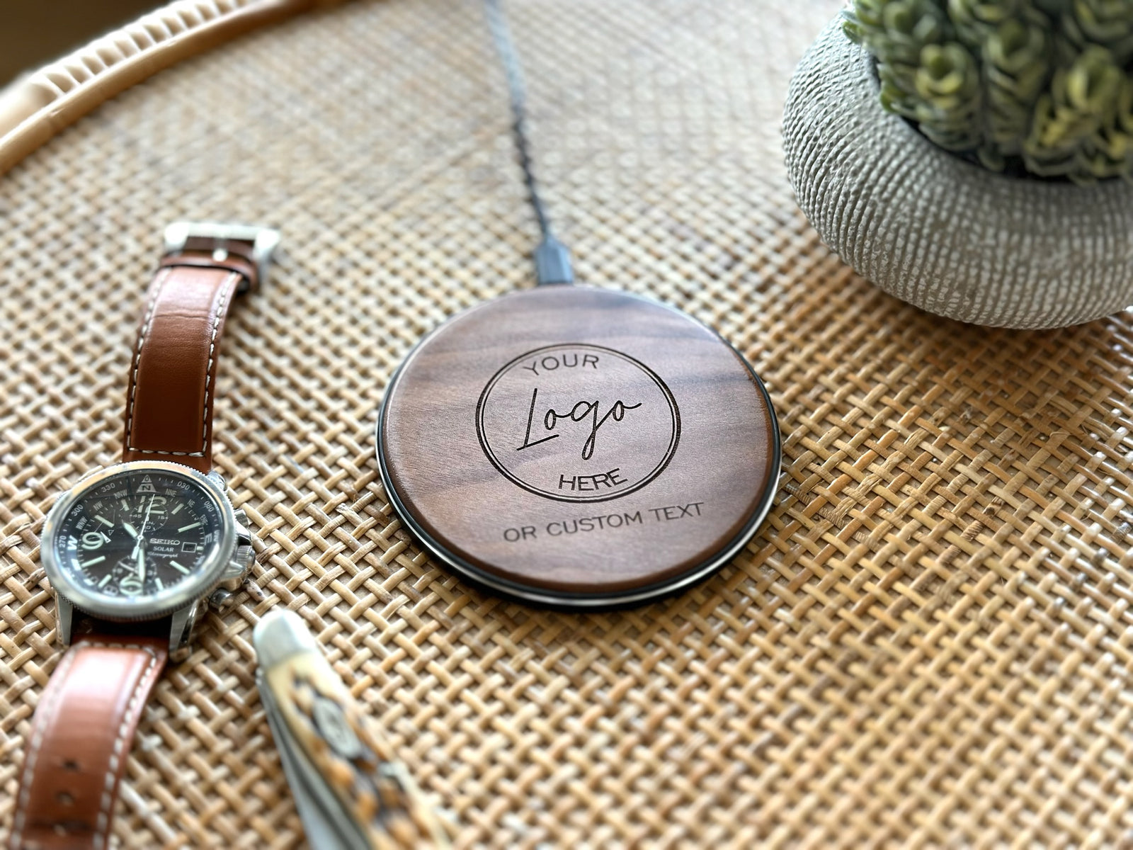 Logo Branded Wireless Charger