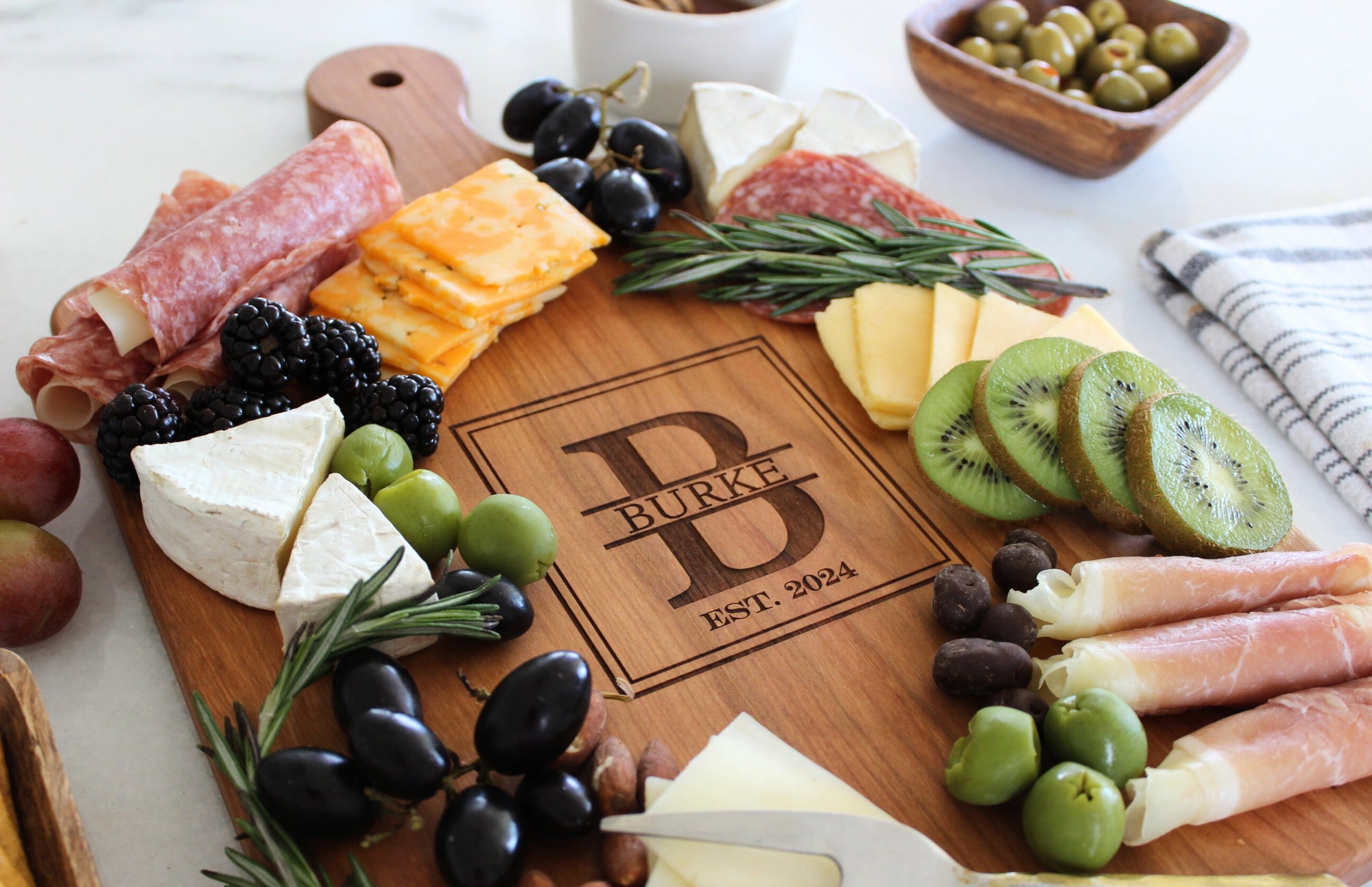 Personalized Cheese Board