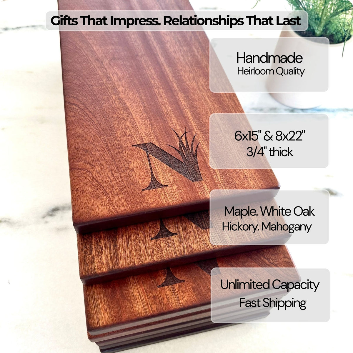 Logo Branded Cheese Board