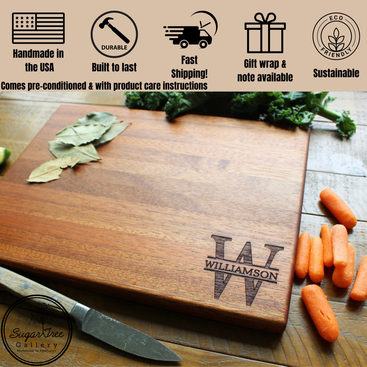 Personalized Cutting Board | Initial Design
