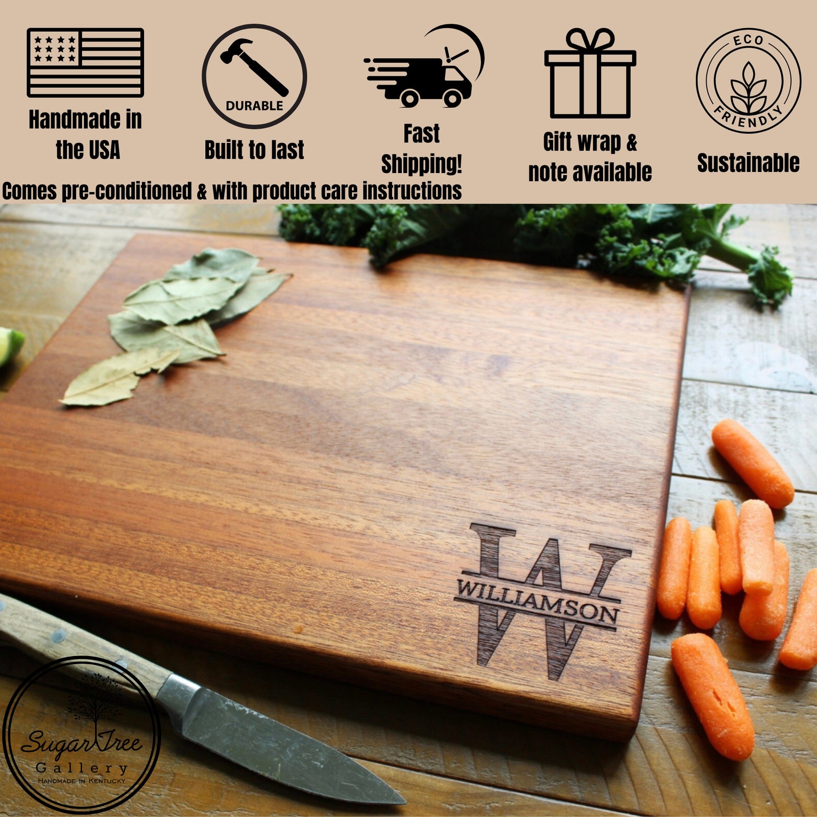 Personalized Cutting Board | Initial Design