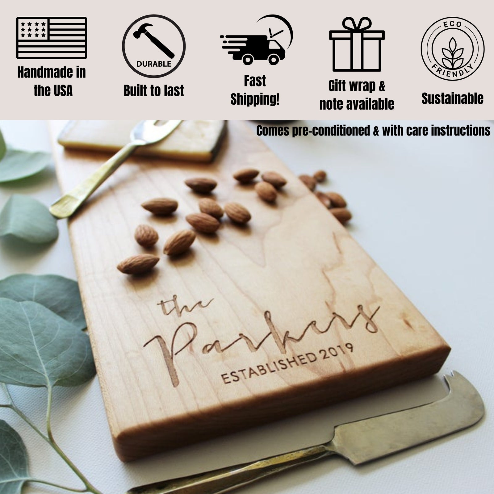 Custom Cheese/Charcuterie Board | Allens Design