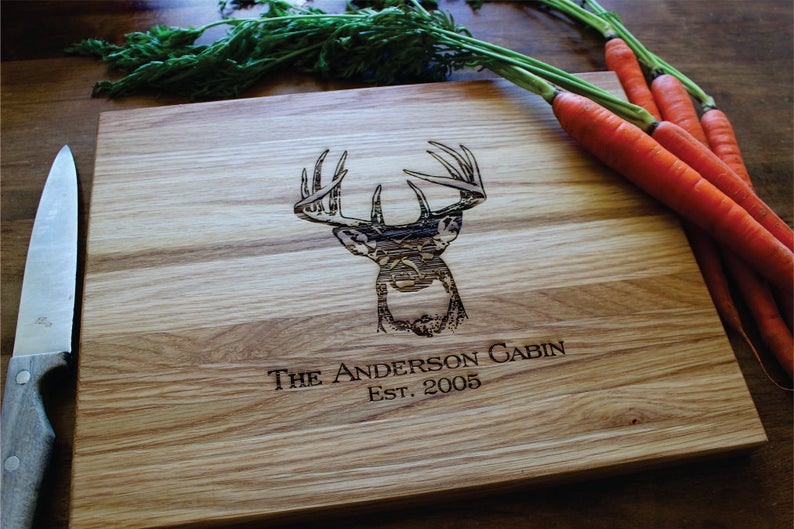 Personalized Cutting Board Custom Engraved For Fathers Day