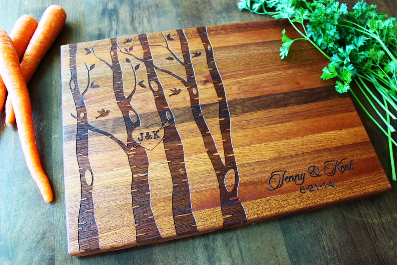 Personalized Cutting Board Engraved Cutting Board, Custom Cutting