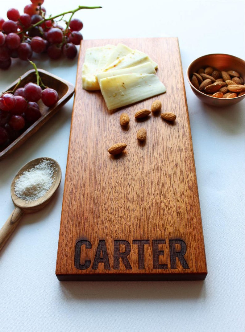 Personalized Cheese Charcuterie Board Custom Engraved To Order
