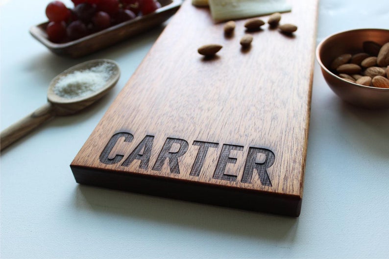 Personalized Cheese Charcuterie Board Custom Engraved To Order