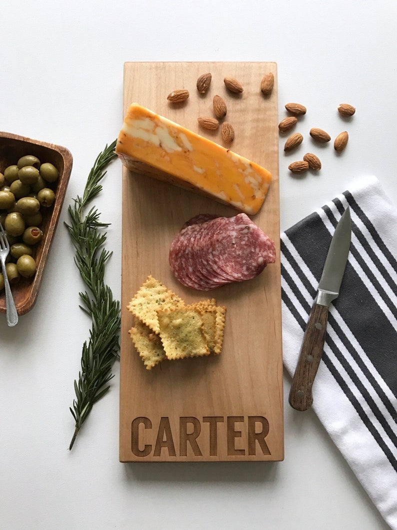 Personalized Cheese Charcuterie Board Custom Engraved To Order
