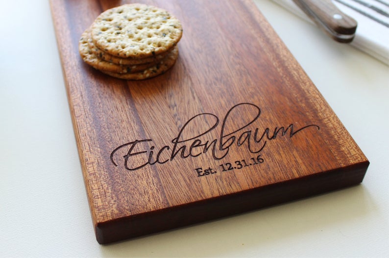 Personalized Cheese Charcuterie Board | Sugar Tree Gallery