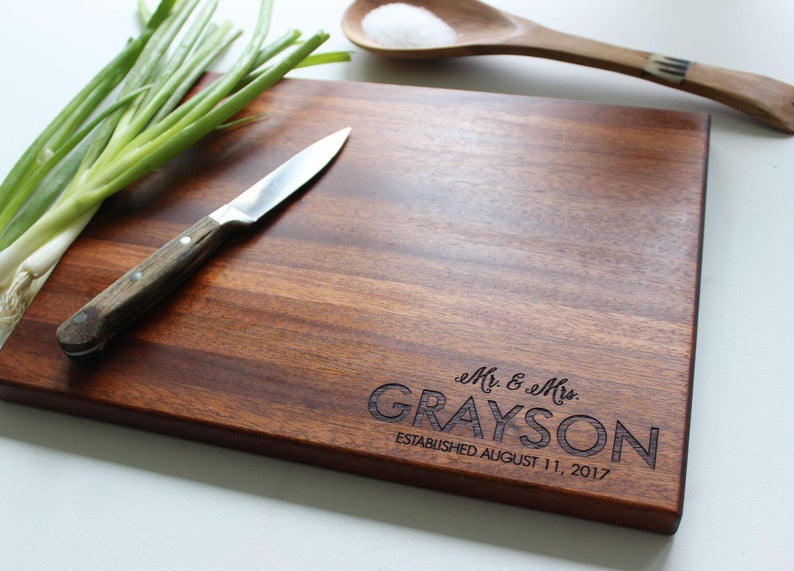 Personalized Cutting Board Custom Engraved To Order Sugar Tree Gallery