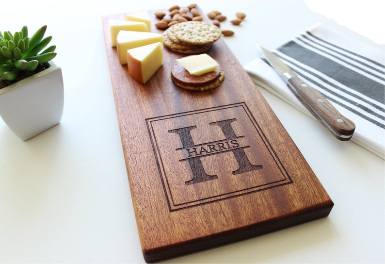 Floral Personalized Mini Charcuterie Board – Crafts by Esty