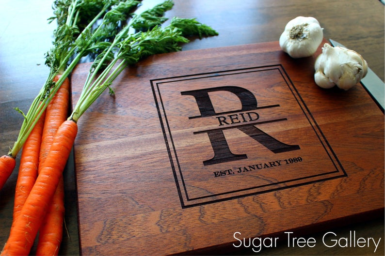 Personalized Cutting Board Custom Engraved For Mothers Day