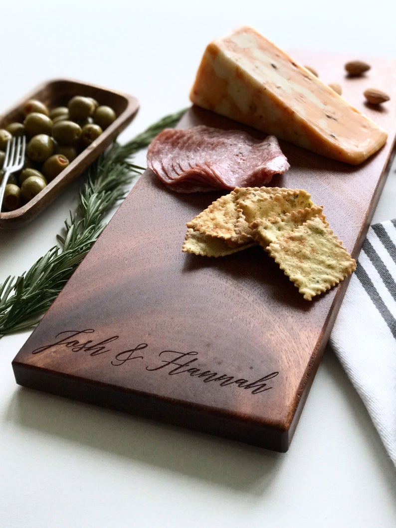 Personalized Cheese Charcuterie Board | Sugar Tree Gallery
