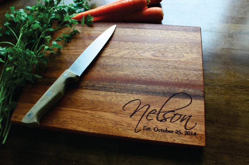 Personalized Cutting Board | Custom Cutting Board | Sugar Tree Gallery